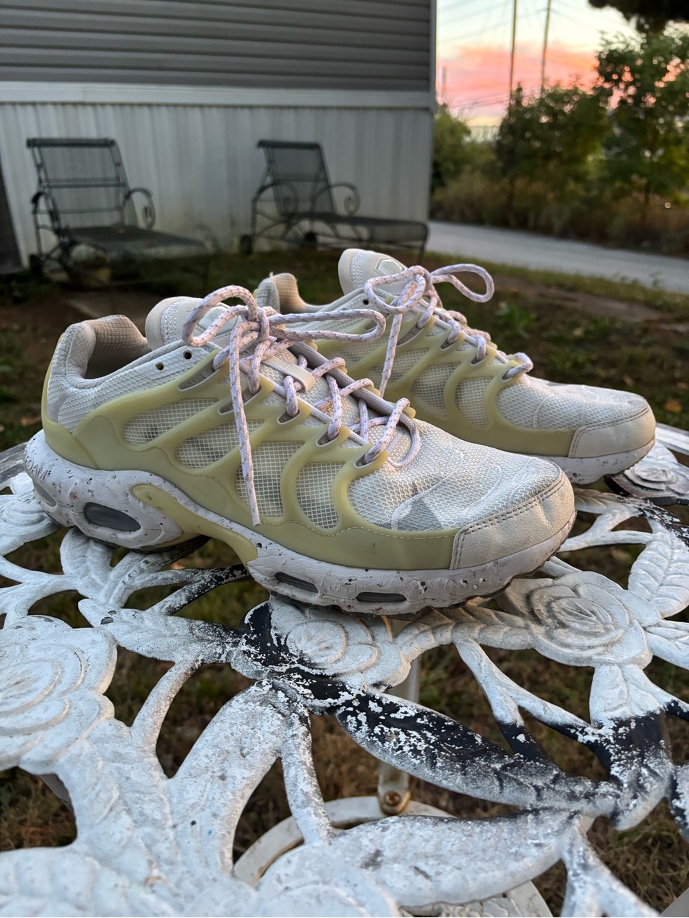 Nike Air Max Plus Terrascape White Pure Platinum DQ3977-100 - Men's US 11